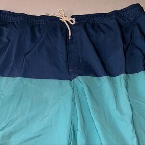 Trinity Coast Colorblock Swim Trunks 4XB‎ New with Tags